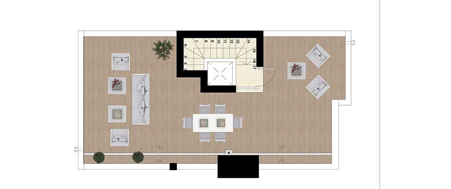 Rijtjeshuis Mijas Costa € 539.000,-
