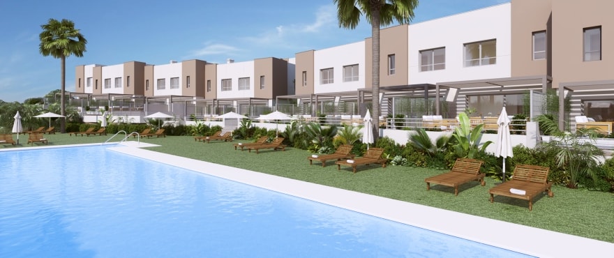 Rijtjeshuis Estepona Golf € 345.000,-